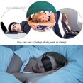 thumbnail image 2 of Máscara Para Dormir De Ojos De Viaje De Poliéster Para Cegar Ayuda De Descanso Elástico Suave huangjie unisex, 2 of 2