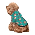 thumbnail image 5 of Honeii Starfish and Shell Print Small Dog Hoodies Pet Hooded Sweatshirts Fall Winter Puppy Cat Sweaters Warm Clothes for Small Dogs Outfits Costume-Medium, 5 of 7