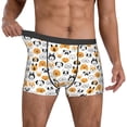 thumbnail image 2 of Kdxio Men's Boxer Briefs with Dog Faces Print - Comfortable and Breathable Underwear for Everyday Wear, 2 of 7