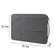 thumbnail image 2 of 11.6-12.5 Inch Waterpoof Laptop Briefcase Bag , 360 Protective Notebook Tablet Bag, 2 of 4