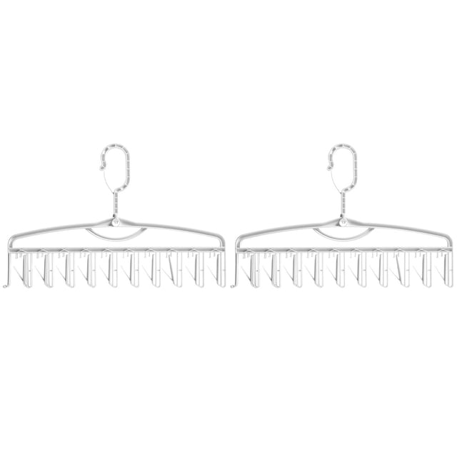 Hytrove 2Ud Extensor Para Ropa Interior Y Calcetines Con Gancho Giratorio