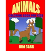 Animals: Coloring Book for Kids (Paperback)