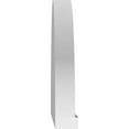 thumbnail image 4 of Ekena Millwork 24"W x 12"H x 2"P Half Round Smooth Architectural Grade PVC Pediment, 4 of 7