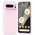 thumbnail image 1 of PANDACO Soft Shell Matte Pink Case for Google Pixel 8 Pro, 1 of 3