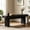 Black, variant on Fnova 47.24" Entryway Bench, Farmhouse Wooden Shoe Bench, Indoor End of Bed Stool for 1-2, Long Kitchen Table Seat Dining Seat for Entryway, Hallway, Living Room