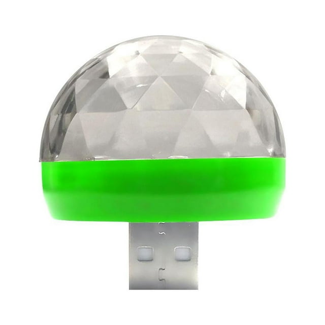 USB RGB Mini LED Disco Stage Light Party Club Xmas Ball Lamp Phones FAST