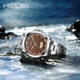 thumbnail image 4 of HELEI Men's Quartz Watch Waterproof Wristwatches 803679508680, 4 of 7