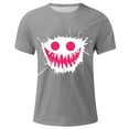 thumbnail image 4 of Bnwani Mens Shirts Crew Neck Breathable Shirts Lightweight Tee Gray 2XL, 4 of 4