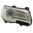 thumbnail image 5 of For Chrysler 300 2018 19 20 21 2022 Headlight Assembly Passenger Side | CAPA Certified | Clear Lens | Chrome Bezel | With Projector | Replacement For CH2503322, CH2503322C | 68402946AA, 5 of 7