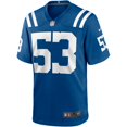 thumbnail image 2 of Men's Nike Shaquille Leonard Royal Indianapolis Colts Game Jersey, 2 of 4