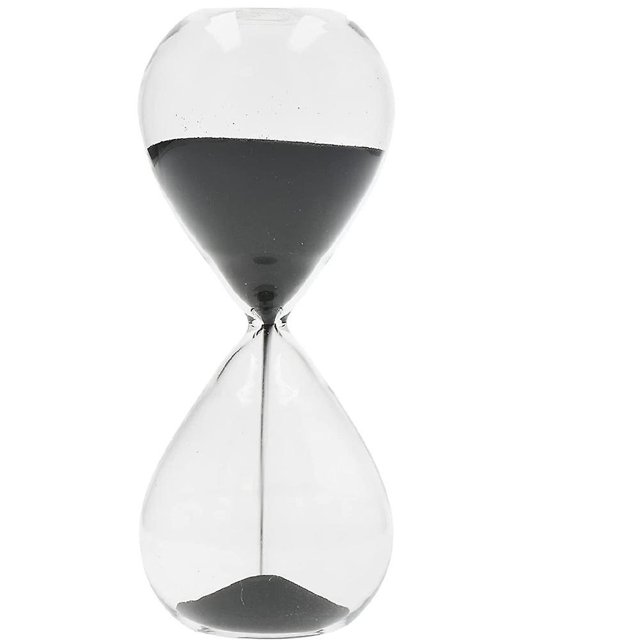 Reloj de arena de cristal de 5 minutos, adornos de reloj de arena de cristal personalizados creativos
