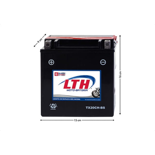 Batería AGM LTH Cuatrimoto Suzuki Lt-a500 King Quad 2014 500cc CTX20CH-BS