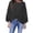 Black, variant on Vedolay Fall Fashion Sweatshirt Tie Dye Tunic Sweatshirts Winter Casual Dressy Sweatshirt Beige,M