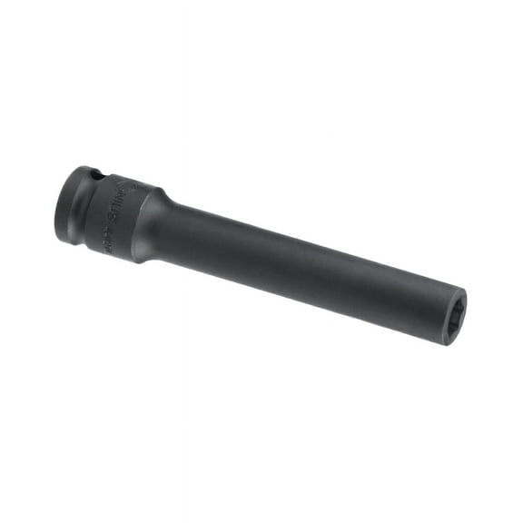 Genius Tools 1/2" Dr. 15mm Extra-Deep Impact Socket (CR-Mo) - 4412715