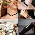 thumbnail image 5 of 10M Black Soft Leather Strap 10Mm Wide Lychee Grained Imitation Leather Trimming Tape PU Leather Strips Flat Leather Cord String for DIY Crafts Belt Bracelet Jewelry Making Clothing, 5 of 9