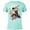 Celadon Snow Heather, variant on Disney Encanto Mirabel Isabela Luisa Sister Goals - Short Sleeve Blended T-Shirt for Adults – Customized-Navy Heather