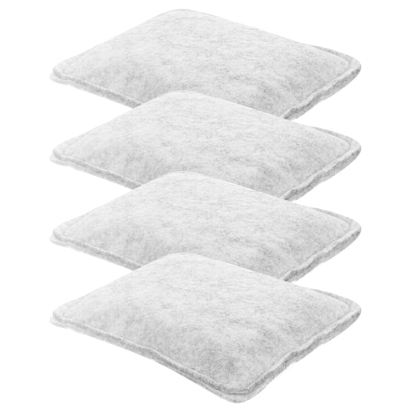 RENACLIPY 4-Pack Grey Felt Mats for Needle Felting, Multi-Purpose Craft Pads Ideal for Needlework, Projects and Crafting