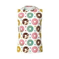 thumbnail image 6 of Picia Colorful Donuts mens Cotton Tank Undershirts , Moisture-wicking Ribbed Tanks, Lightweight Cotton Tank Undershirts-, 6 of 8