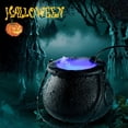 thumbnail image 2 of Injueey Máquina de niebla eléctrica para Halloween, atmósferas de fiesta, atomizador de olla decorativa Mister Spooky, nebulizador de casa embrujada Iluminación navideña  enchufe del Reino Unido Injueey HA067654-01, 2 of 6
