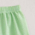 thumbnail image 4 of Wxirdiow Pants for Kids Girls Sweatpants Drawstring High Waist Wide Leg Sweat Pants Baggy Causal Green Size,9-12 Months, 4 of 7