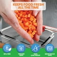 thumbnail image 5 of NutriChef 24-Piece Glass Food Storage Set with Locking Hinge Red Lids - Superior Quality, 5 of 9