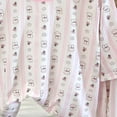 thumbnail image 4 of NIEWTR Baby Toddler 2-Piece Long Sleeve Set Soft Crewneck Tee and Elastic Long Pants Breathable Pajamas Gift Set for 6-24M(A-Pink,1-2 Years), 4 of 4