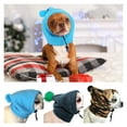 thumbnail image 4 of Harikaji Warm Dog Hat, Dog Ear Muffs Noise Protection, Polar Fleece Dog Winter Hats Windproof Cap, Quiet Ears Covers for Small Medium Dogs Red S, 4 of 6