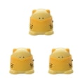 thumbnail image 2 of Maytalsory 1/2/3 Cat Desktop Vacuum Cute Style Mini Cleaning Machine Electric Keyboard Dust Collector Remover Scrap Drill Tools Yellow 3PCS, 2 of 6