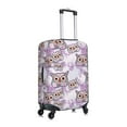 thumbnail image 3 of Balery Luggage Cover Owl And Floral Print Suitcase Covers for Luggage Elastic Washable Suitcase Protector Fits 18-32 Inch Luggage-X-Large, 3 of 9