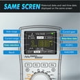 thumbnail image 3 of yeacher TOOLTOP ET828Pro 10MHz Color Screen Oscilloscope & Multimeter Combo, 50Msps Sampling Rate, 6000 Counts, Ships Without Battery, Compact Design for Precision Measurements, 3 of 7
