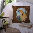 thumbnail image 3 of Carolines Treasures SS8220PW1414 Afghan Hound Fabric Decorative Pillow, 14Hx14W, multicolor, 3 of 4