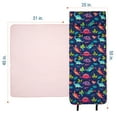 thumbnail image 3 of Wildkin Original Nap Mat with Pillow for Boys and Girls, Features Hook and Loop Fastener, Roll-Up Design, Soft Cotton Blend Materials (Darling Dinosaurs), 3 of 8