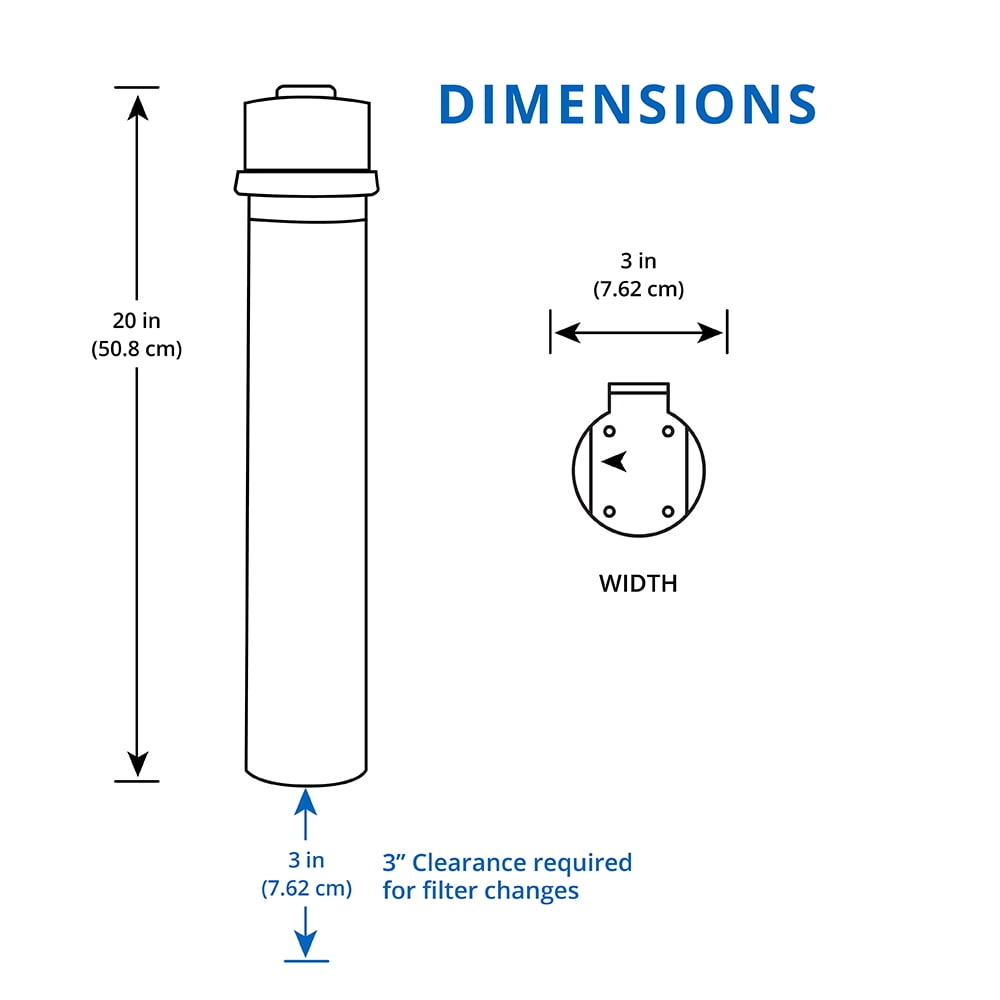 Aquasana Under Sink Water Filter System - Claryum Direct Connect - AQ-MF-1