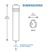 Aquasana Under Sink Water Filter System - Claryum Direct Connect - AQ-MF-1