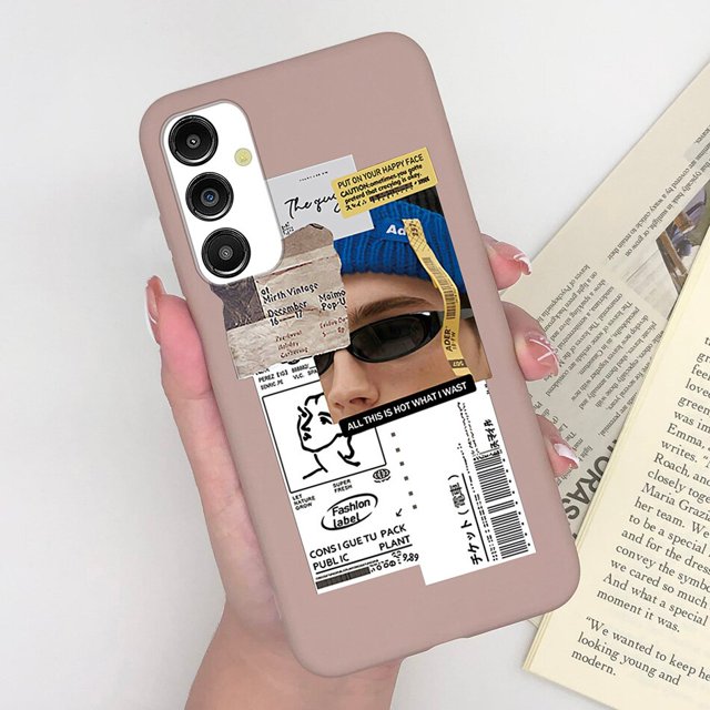Funda para Samsung A14 5G SM-A146B, carcasa suave de silicona con dibujos de flores, para Galaxy A14 A 14 Galaxy ya14 qiuyongming unisex