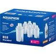 thumbnail image 6 of AQUAPHOR B15 Water Filter Cartridge Pack of 6, Replacement Filters to Reduces Limescale, Chlorine and heavy metals., 6 of 6