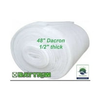 BayTrim Bonded Dacron Upholstery Grade Polyester Batting 48 Inch Wide. 3 yards
