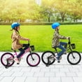 thumbnail image 2 of Costway Vélo pour Enfant de 18 Pouces avec Roues Stabilisatrices, Guidon et Selle Réglables, Frein à Main, Rose, 2 of 10
