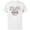 White, variant on Disney Minnie Mouse Hermana Icon Flowers Spanish Family Trip- Short Sleeve Cotton T-Shirt for Adults - Customized-Athletic Heather
