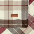 thumbnail image 4 of Chanasya Red Cream Sherpa Plaid Throw Blanket - Soft Cozy Warm Plush Fluffy Fleece Flannel Throws Blankets for Sofa Couch Living & Bed Room - Rustic Fall Autumn Winter Holiday Camping Blanket & Decor, 4 of 5