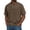 Brown, variant on Mens Denim Shirts Vintage Short Sleeve Tee Casual Henley Tops Trend Button Down Blouse Black XL