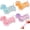Blue,Pink,Purple,Orange--4PCS, variant on 4PCS Dachshund Dog Squishing Fidget Toys Stress Relief Sensory Balls for Adults Anxiety Focus Desk Toys Fun Party Favors Stocking Stuffers