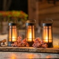 thumbnail image 3 of FoxFlame Professional Metal Solar Flame Lantern - Patented LED Flickering - Outdoor Waterproof - Hanging Option, 3 of 8