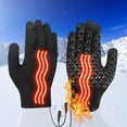 USB Heated Electric Gloves For Students To Surf The Write