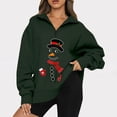 thumbnail image 1 of Pntutb moda mujer Casual estampado solapa cuello manga larga suelta camiseta blusa pulóver tops Pntutb Pntutb-4133, 1 of 6