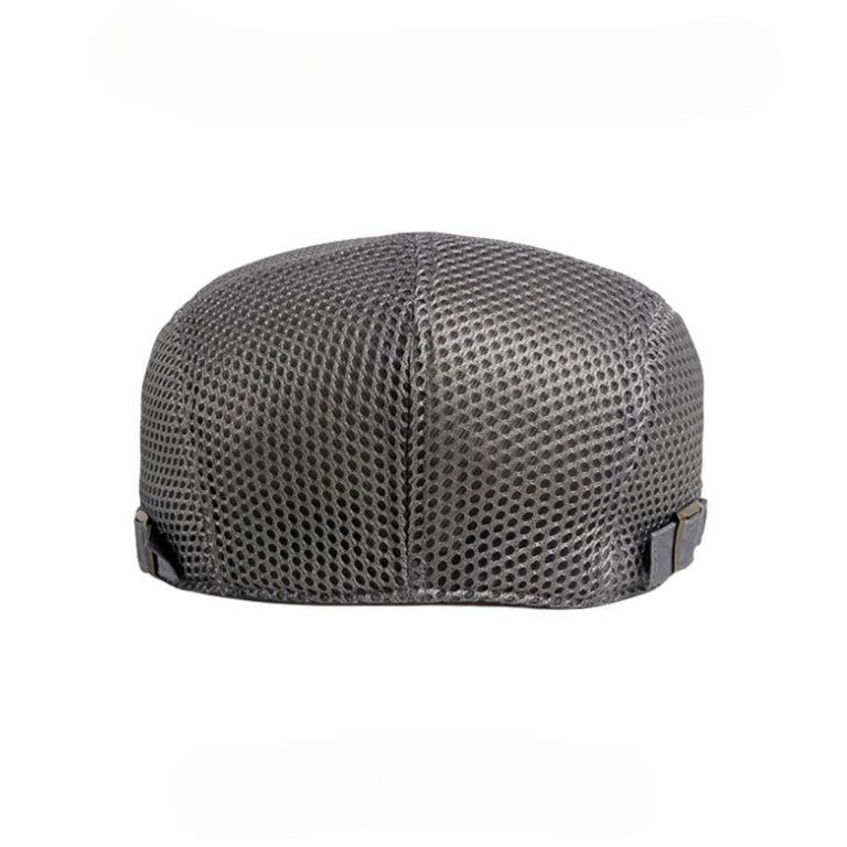 Adult Newsboy Hat, Men Women Breathable Mesh Beret Cap Golf