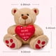 thumbnail image 2 of CaseTank Regalos para el día de San Valentín para su novia, esposa, mamá, prometido, niños, regalos de San Valentín para mujeres, oso de peluche para el día de San Valentín, 10.0 in, divertido y lindo, 2 of 7