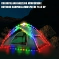 thumbnail image 4 of [2-in-1 Camping String Lights] 2-in-1 Outdoor Portable Foldable Camping String Lights | 5 Lighting Modes, USB Rechargeable, Rechargeable String Lights for Camping Yard Hiking, Camping Accessories, 4 of 9