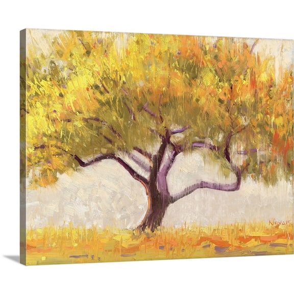 Great BIG Canvas | "Apricot Tree" Canvas Wall Art - 30x24
