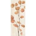 thumbnail image 3 of Audit, Lisa 8x14 Black Modern Framed Museum Art Print Titled - Soft Terracotta Mixed Greens LIX, 3 of 5